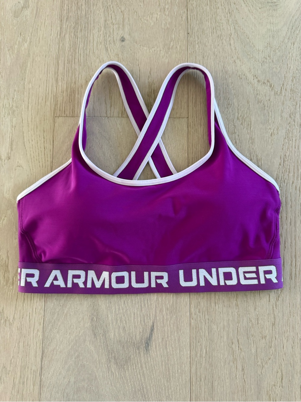 Under Armour Women's Medium Support Sports Bra Large